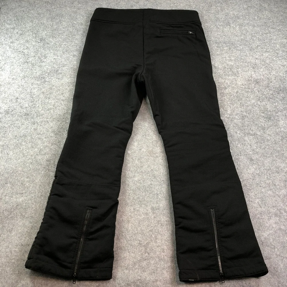 Obermeyer Sport Mens Ski Pants 38 Black Snow Condor Nylon Wool Blend Stretch